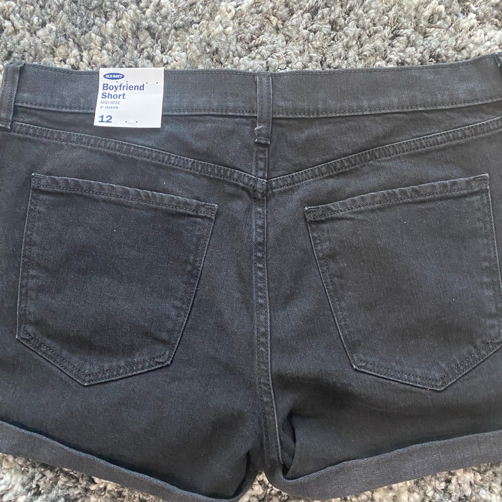 Black jeans shirt .